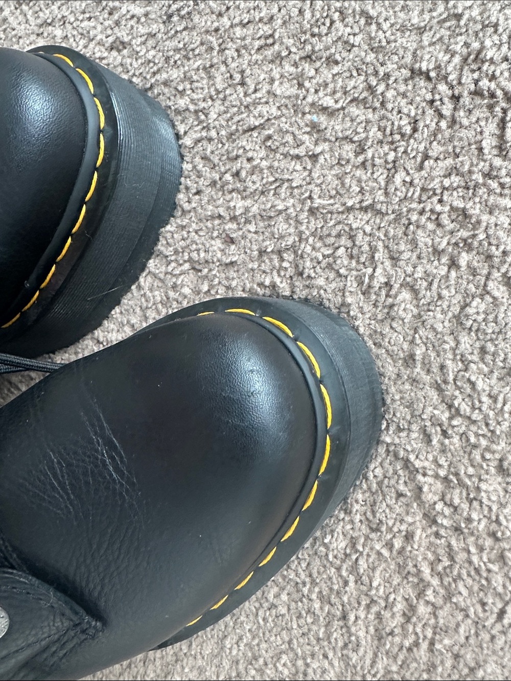 Dr. Martens Black Pascal Max Lace-Up Platform Boots - Picture 5 of 6